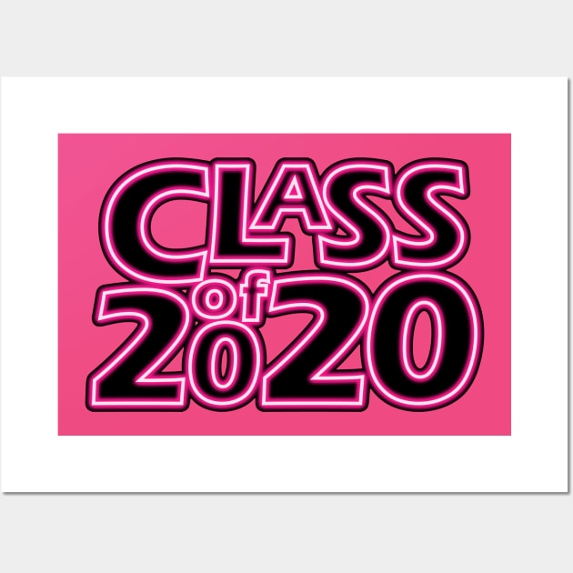 Grad Class of 2020 Wall Art by gkillerb